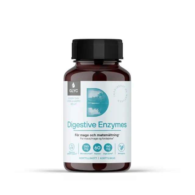 GLYC Digestive Enzymes 60 kapslar