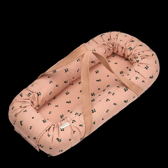 LIEWOOD Gro Babynest Mini Berry/Pale Tuscany
