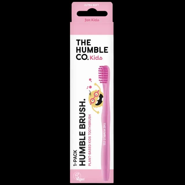 Humble Kids Plant-based Toothbrush Extra Soft Rosa