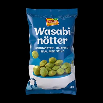Exotic Snacks Wasabinötter 110 g
