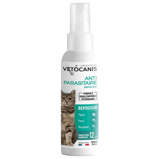 Vetocanis Anti-parasit Spray Katt 250 ml