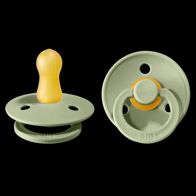 BIBS Colour Nappar Sage/Sage strl. 1 (0-6 månader) 2-pack