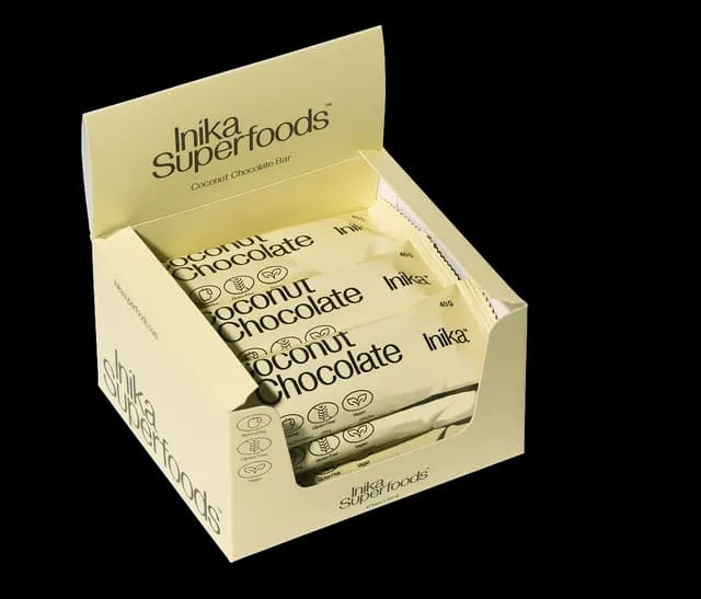 Inika Superfoods Coconut Chocolate 40 g 12-pack