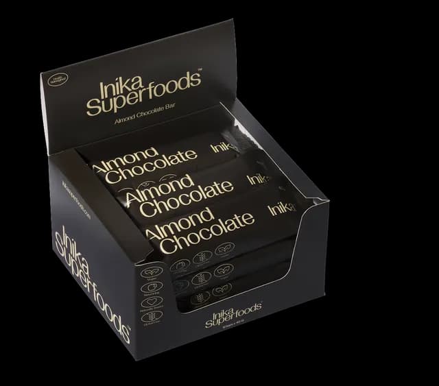 Inika Superfoods Almond Chocolate 40 g 12-pack