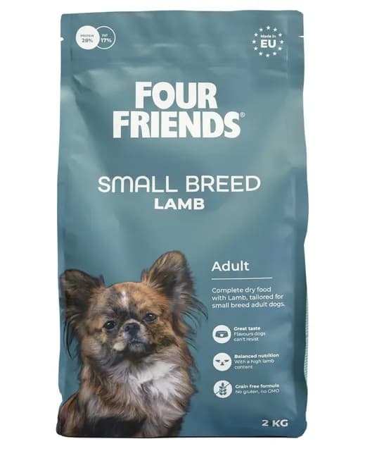 FourFriends Dog Small Breed Lamb 2 kg