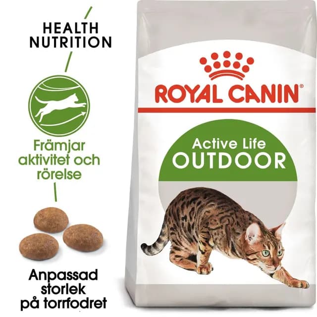 Royal Canin Outdoor Adult Torrfoder för Katt 4 kg