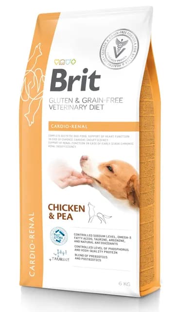 Brit Veterinary Diet Dog Cardio Renal Grain Free 6 kg