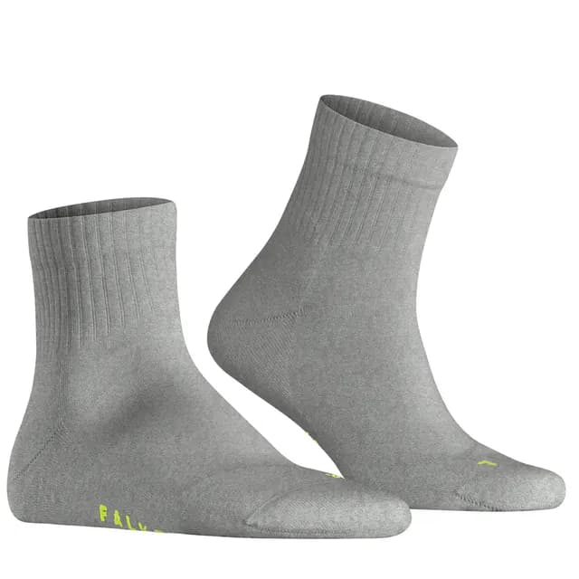FALKE Run Rib Short Socks Gray 39-41