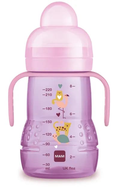 MAM Trainer Pink 4+m 220 ml