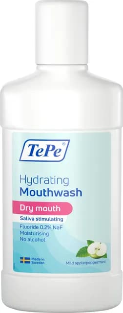 TePe Hydrating Mouthwash Apple/Mild Peppermint 500 ml