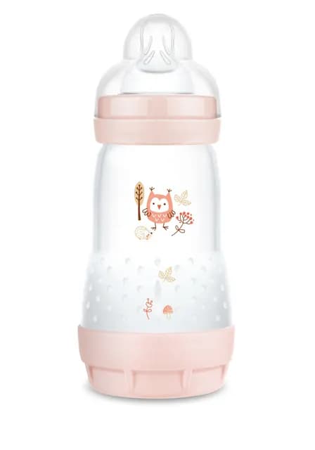 MAM Anti-Colic Nappflaska Rosa 260 ml
