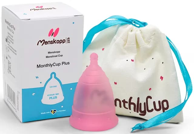 MonthlyCup Menskopp Plus Pink Topaz