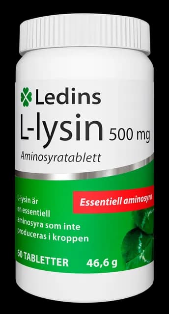 Ledins L-Lysin 500 mg 60 tabletter