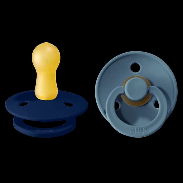 BIBS Colour Latex Size 2 Deep Space/Petrol 2-pack