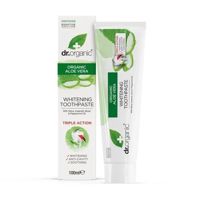 Dr Organic Aloe Vera Toothpaste 100 ml