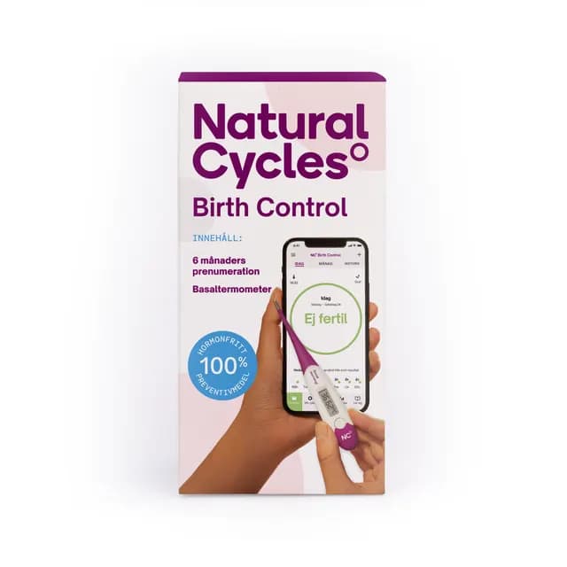 Natural Cycles 6 mån. naturligt preventivmedel