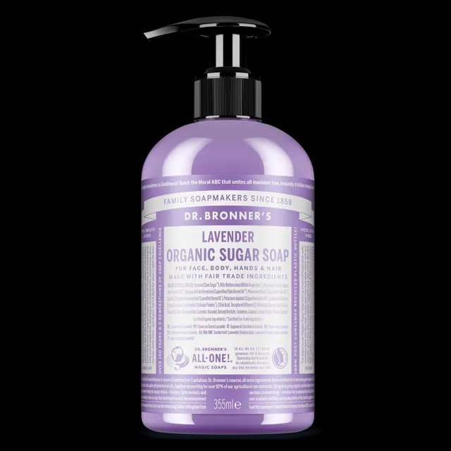 Dr. Bronner's Organic Sugar Soap Lavender 355 ml