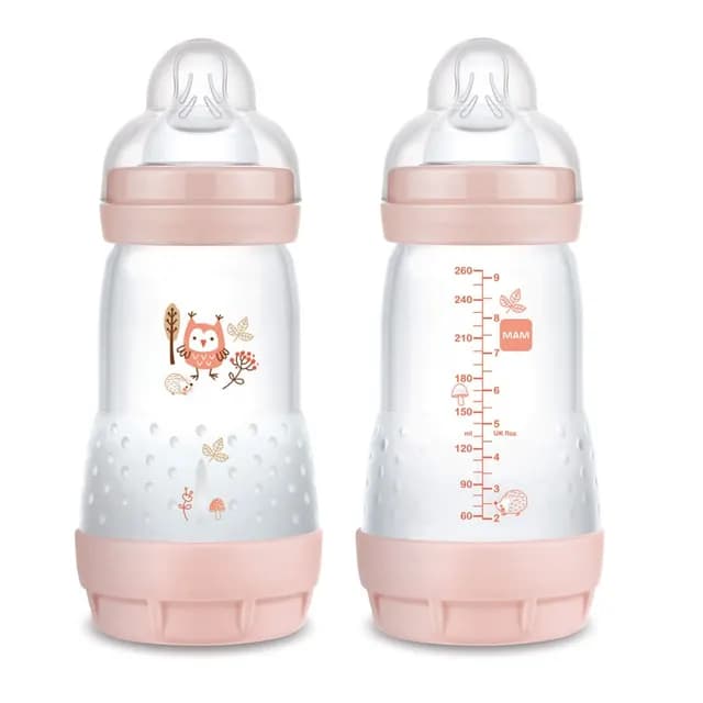 MAM Easy Start Anti-Colic Pink 260 ml 2-pack