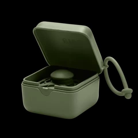 BIBS Pacifier Box Hunter Green