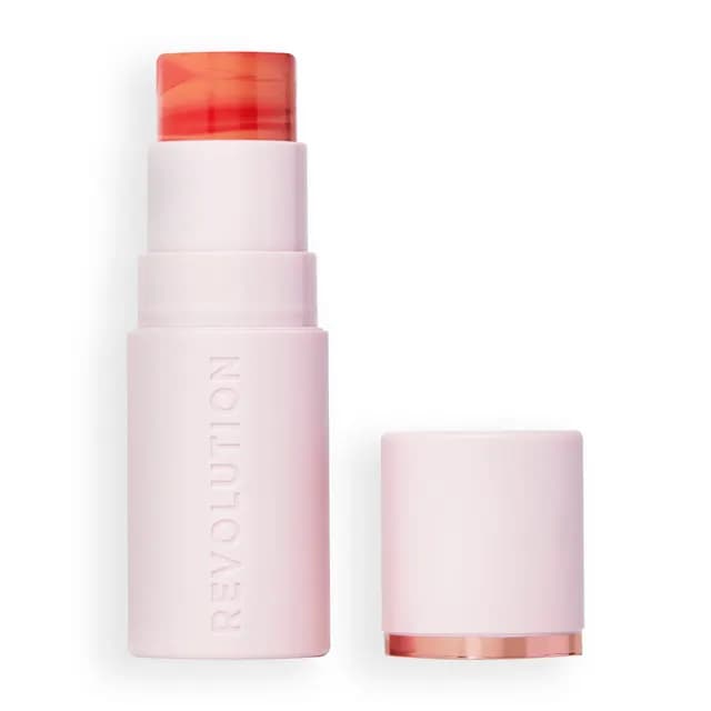 Revolution Skin Silk Marble Blush Stick Sunkissed Apricot 4,5 g