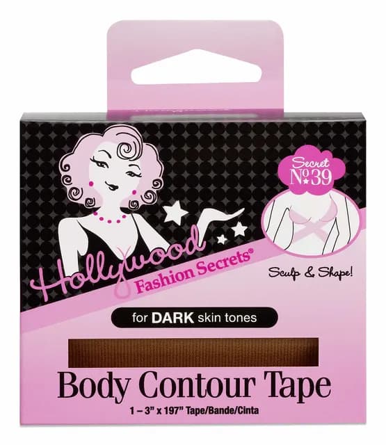 Hollywood Fashion Secrets Body Contour Tape Dark
