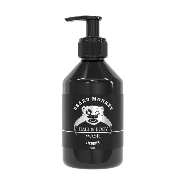 Beard Monkey Hair & Body Licorice 250 ml