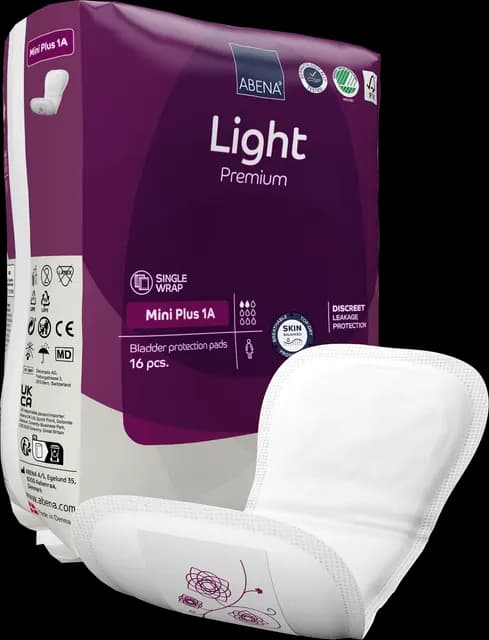 ABENA Light Mini Plus 1A 28x10 cm 16-pack
