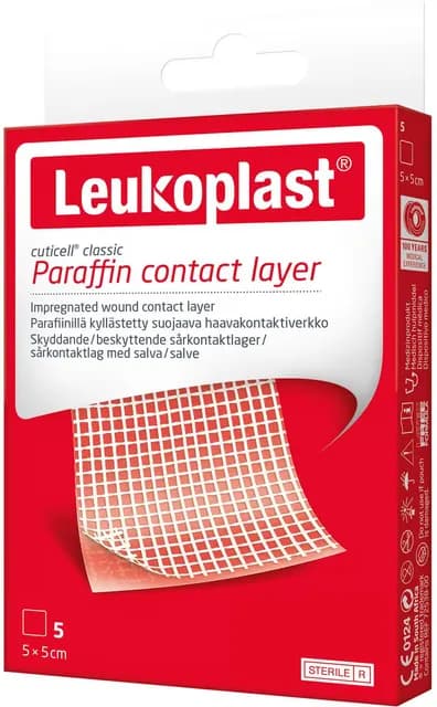 Leukoplast Cuticell Classic Salvkompress 5 x 5 cm
