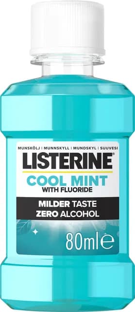 Listerine Cool Mint Milder Taste Munskölj 80 ml