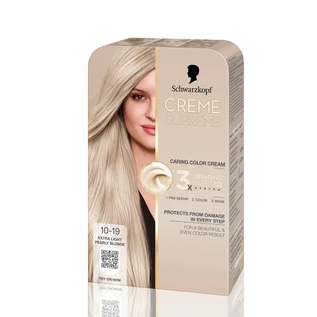 Schwarzkopf Creme Supreme 10-19 Ultra Light Pearly Blonde