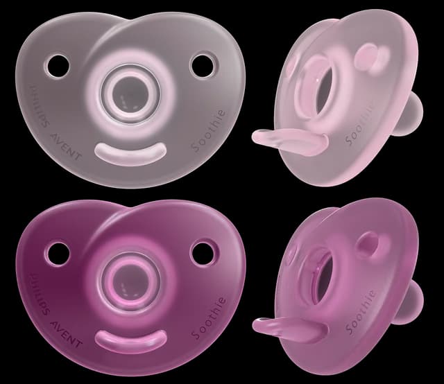 Philips Avent Soothie Napp Rosa 0-6 mån 2-pack