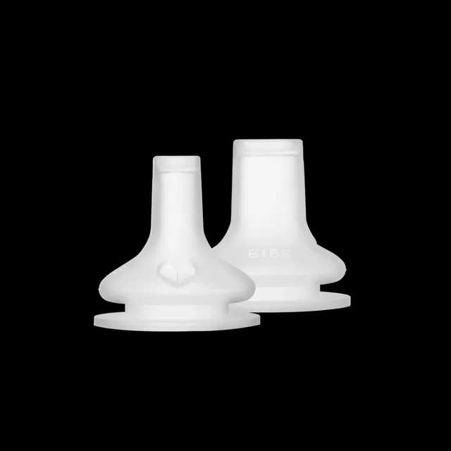 BIBS Baby Bottle Spout Silicone 2-pack