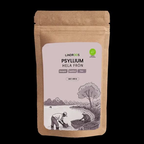 Lindroos Psylliumfrön Ekologiska 400 g