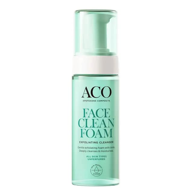 ACO Face Exfoliating Cleansing Foam med AHA 150 ml