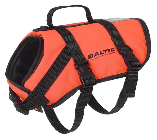 Baltic Pluto Hundflytväst Orange L 15-40 kg