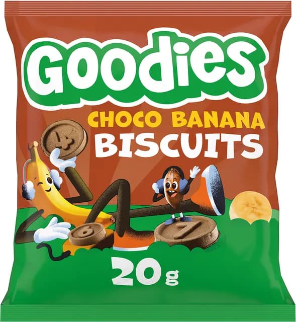Goodies Choco Banana Biscuits 20 g