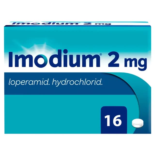 Imodium tablett 2 mg, 16 st