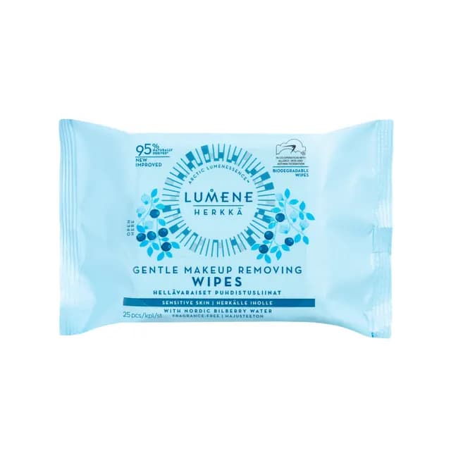 Lumene HERKKÄ Gentle Makeup Removing Wipes 25 st
