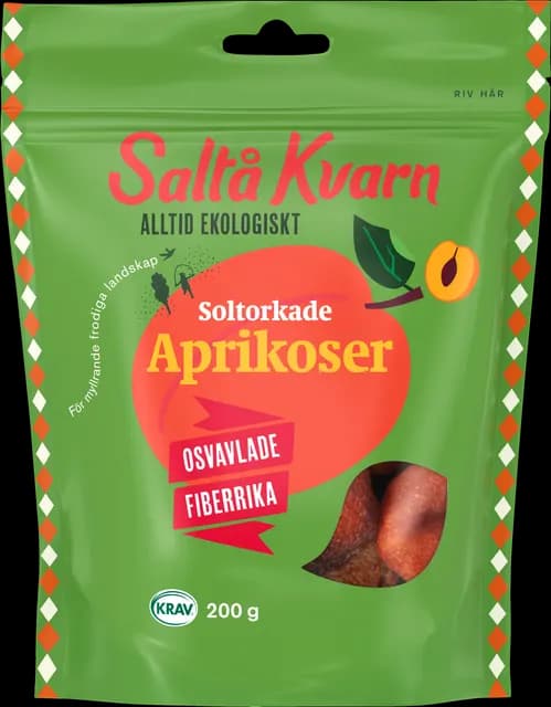 Saltå Kvarn Aprikoser 200 g