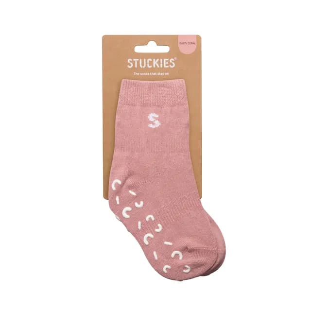 Stuckies Strumpor Dusty Coral 19/21 1-2 år