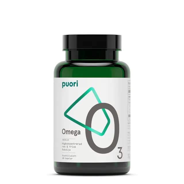 Puori O3 Omega-3 80% 2000 mg 60 kapslar