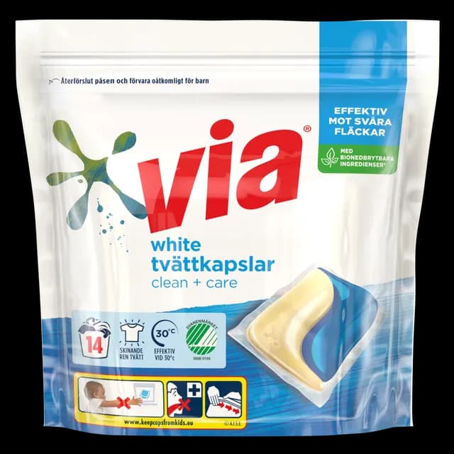 Via Duo kapslar White 14-pack