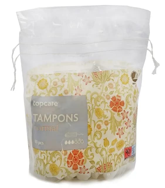 Topcare Tamponger Normal Påse 80 st