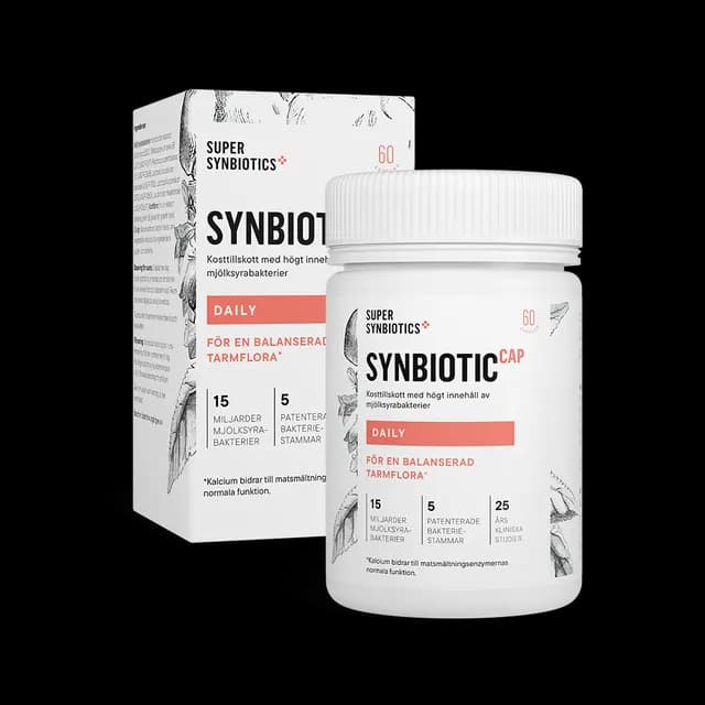 SuperSynbiotics Synbiotic Cap Daily 60 kapslar