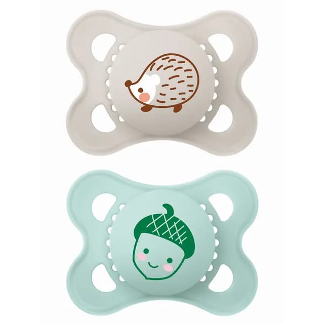 MAM Original silicone neutral 0-6m 2-pack