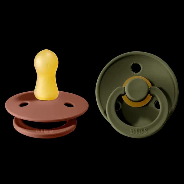 BIBS Colour Nappar Woodchuck/Hunter green Strl. 1 (0-6 månader) 2-pack