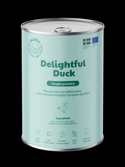 Buddy Delightful Duck Våtfoder 400 g