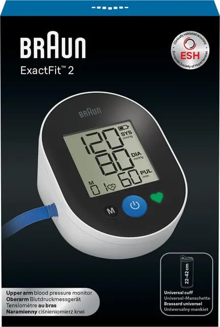 Braun Blodtrycksmätare Exact Fit 2