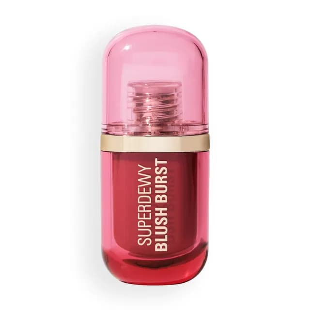 Revolution Superdewy Blush Plump Serum Liquid Blush Rose all Day Dusty Pink 4,2 ml