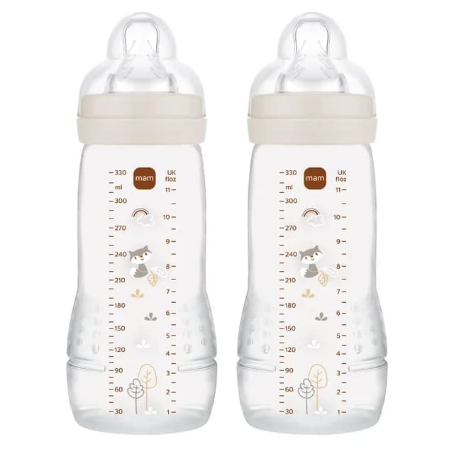 Mam Easy Active Neutral 330 ml 2-pack